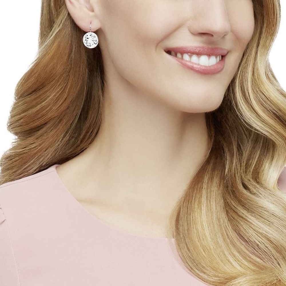 RARE FIND, LARGE, Authentic Swarovski Bella Drop Earrings, Light Pink. BNIB. - Picture 9 of 12